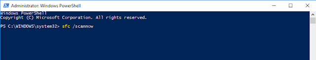 Run the System File Checker