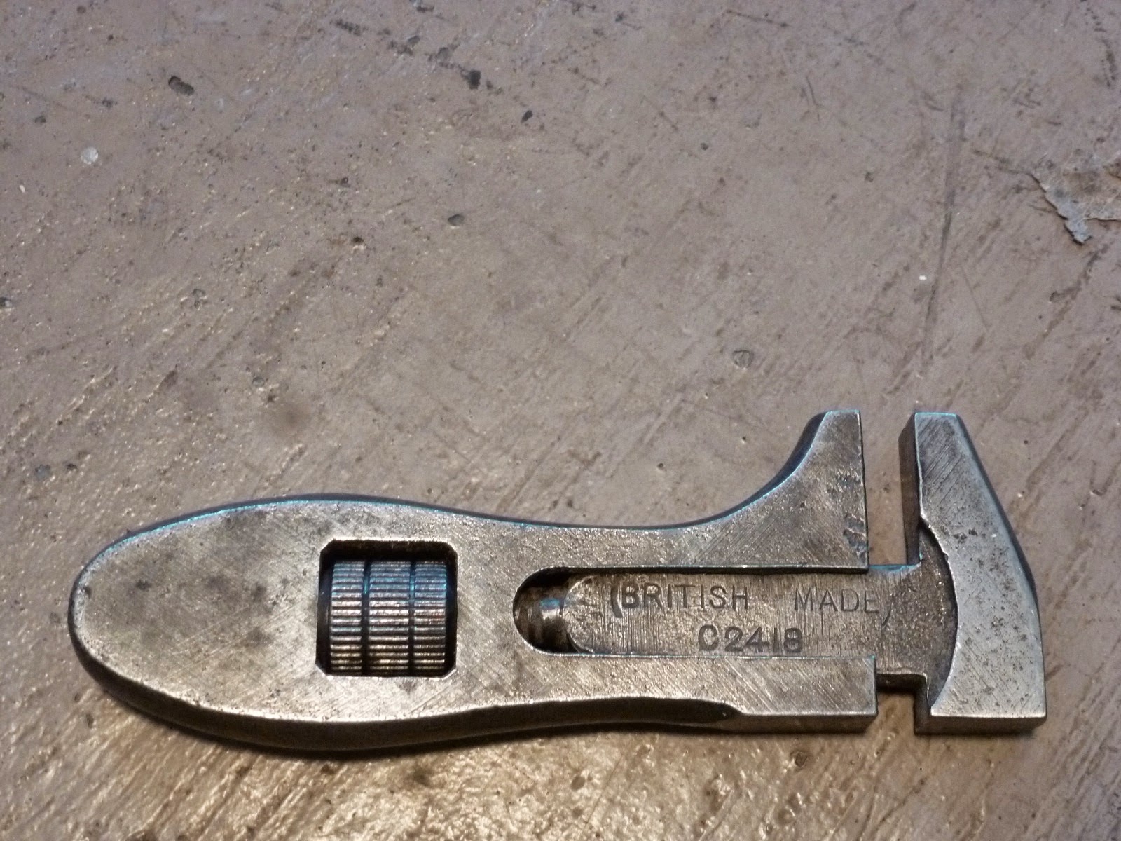 Tool Rescue British Made Adjustable Wrench