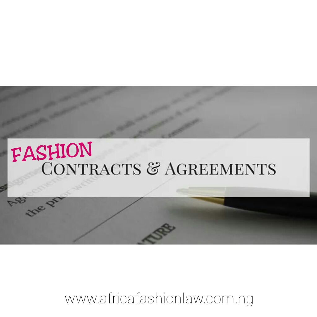 License agreement in fashion.. Africa Fashion Law