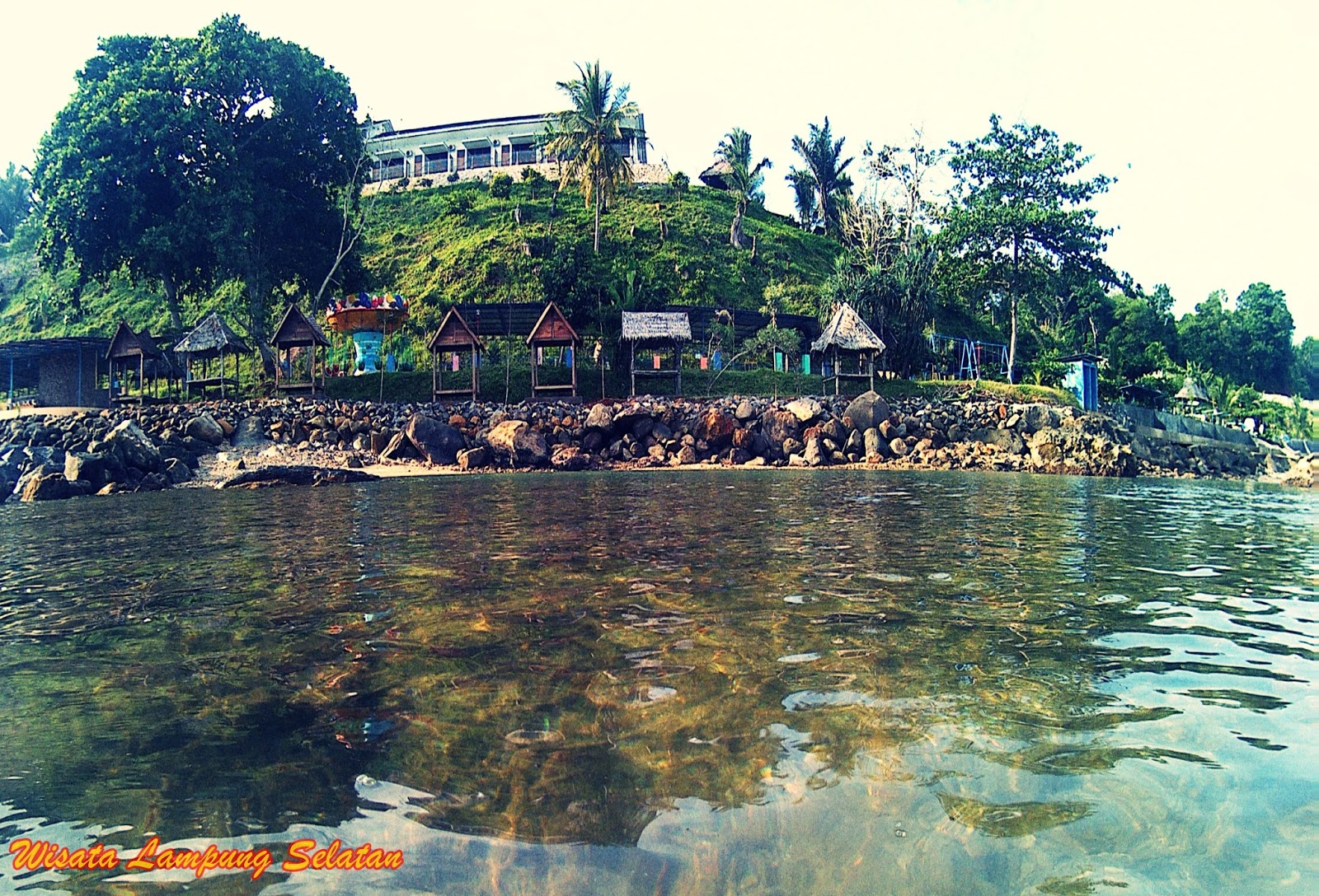 Wisata Lampung Selatan Kahai Beach Hotel,tempat wisata