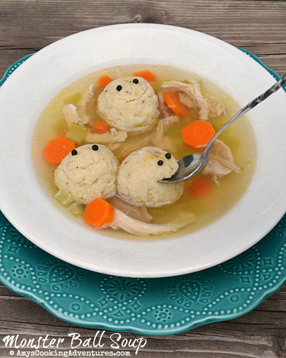 Matzo Ball Soup aka Monster Ball Soup FoodnFlix