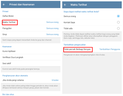 tips dan trik pada aplikasi telegram