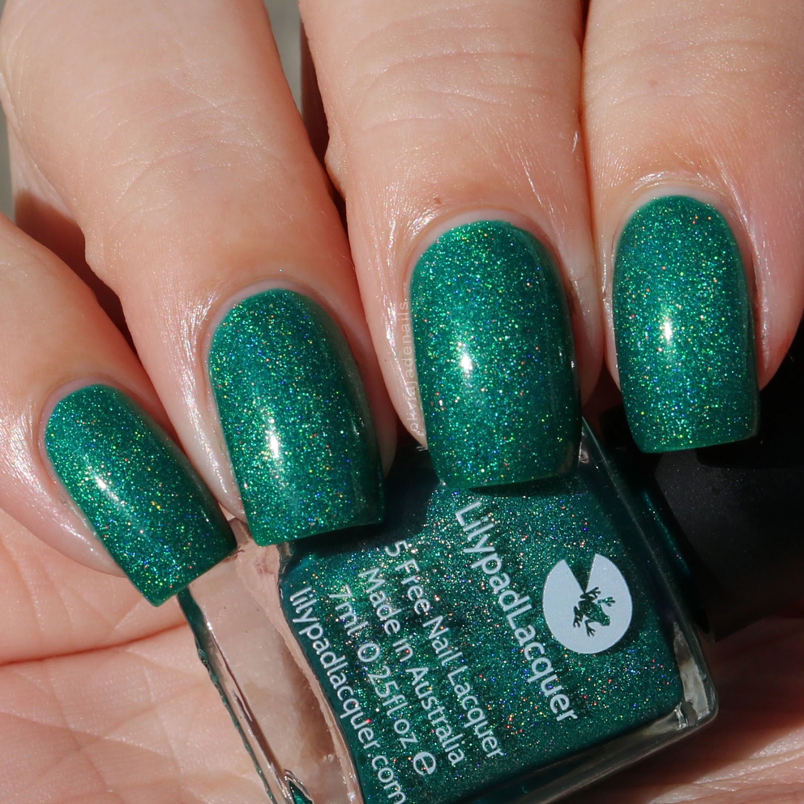 Lilypad Lacquer Lilypad swatched by Olivia Jade Nails