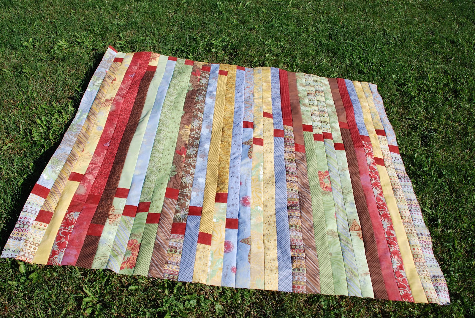 Spun Sugar Quilts jelly roll race 2