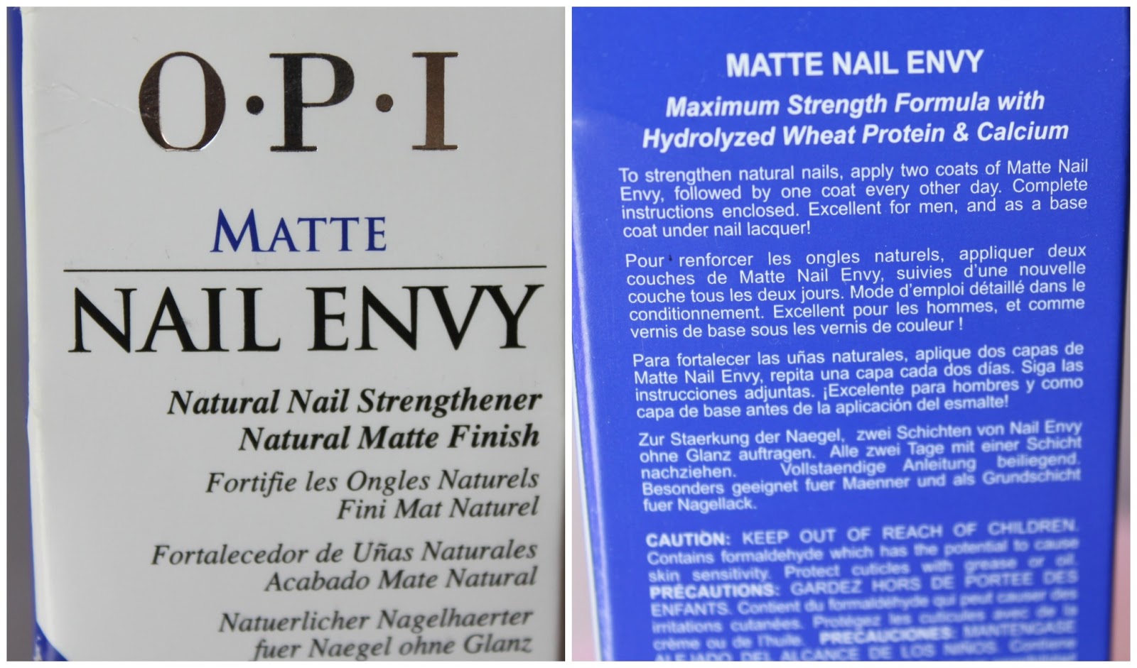 Australian Beauty Review Nail Polish of the week OPI Matte Nail Envy