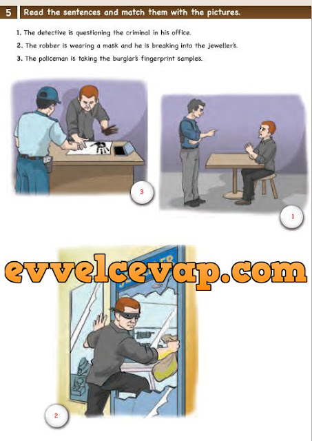 6. Sınıf Ada Matbaa Yayınları İngilizce Çalışma Kitabı 49. Sayfa Cevapları Unit 8 Detectives at Work 6. Sınıf Ada Matbaa Yayınları İngilizce Çalışma Kitabı 49. Sayfa Cevapları Unit 8 Detectives at Work