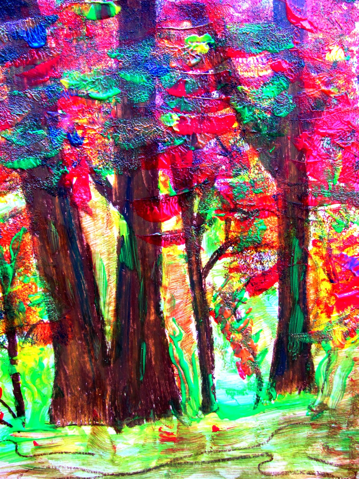 Sponge Painting Ideas