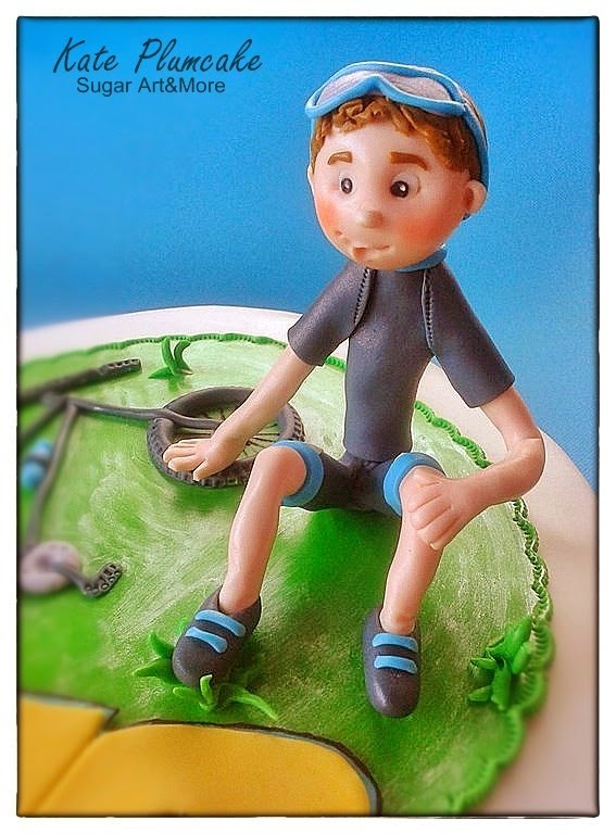 torta ciclista - cyclist cake