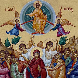 Ascension of Christ Icon