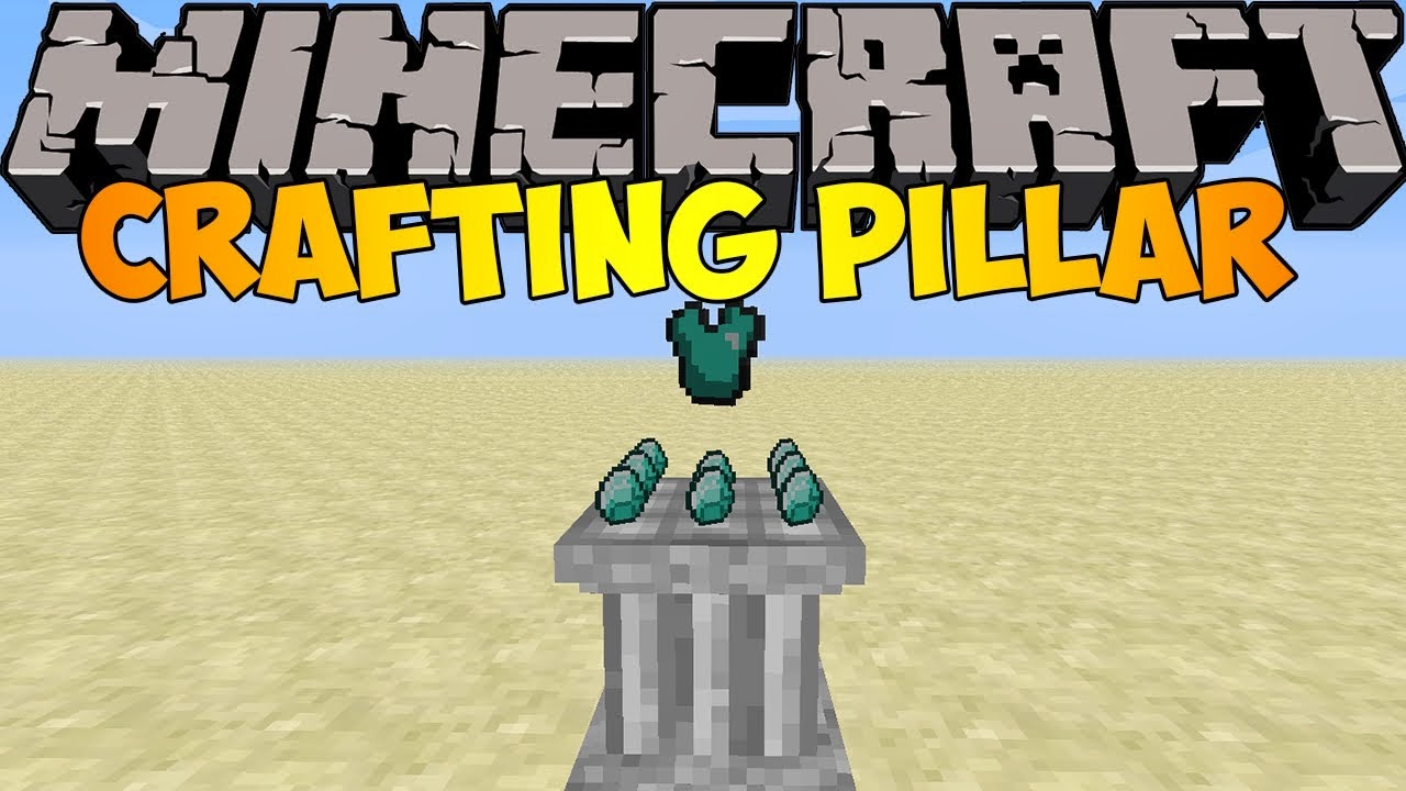 Nerd Kraft Crafting Pillars Mod 1.7.2