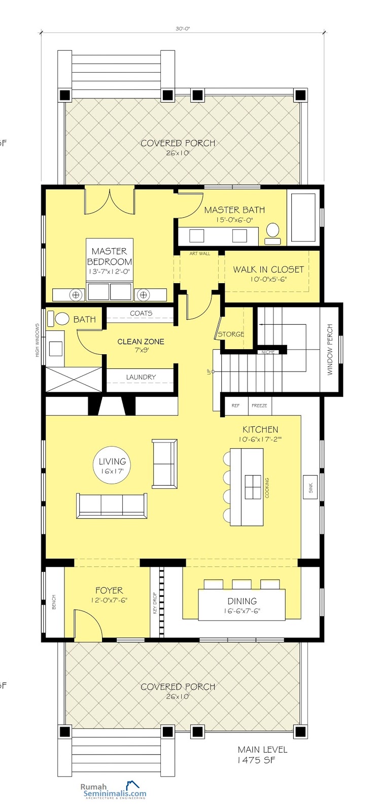 Denah Model Desain Gambar Rumah Minimalis Idaman Modern Tipe 54 merupakan kebutuhan pokok setiap manusia Denah Model Desain Gambar Rumah Minimalis Idaman Modern Tipe 54