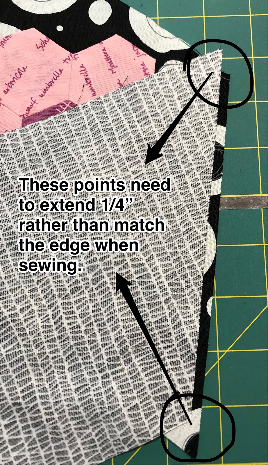 Quilter Beth's Blog Tip for Sewing 60Degree Diamonds