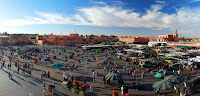 La Plaza Jemaa el Fna / Marrakech