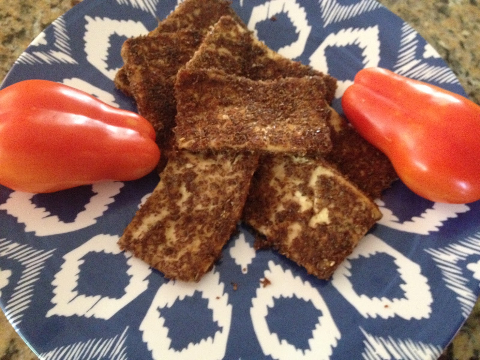 The Sweetly Decorated Life Fried Tofu in Olive Oil and Brewer's Crumbs