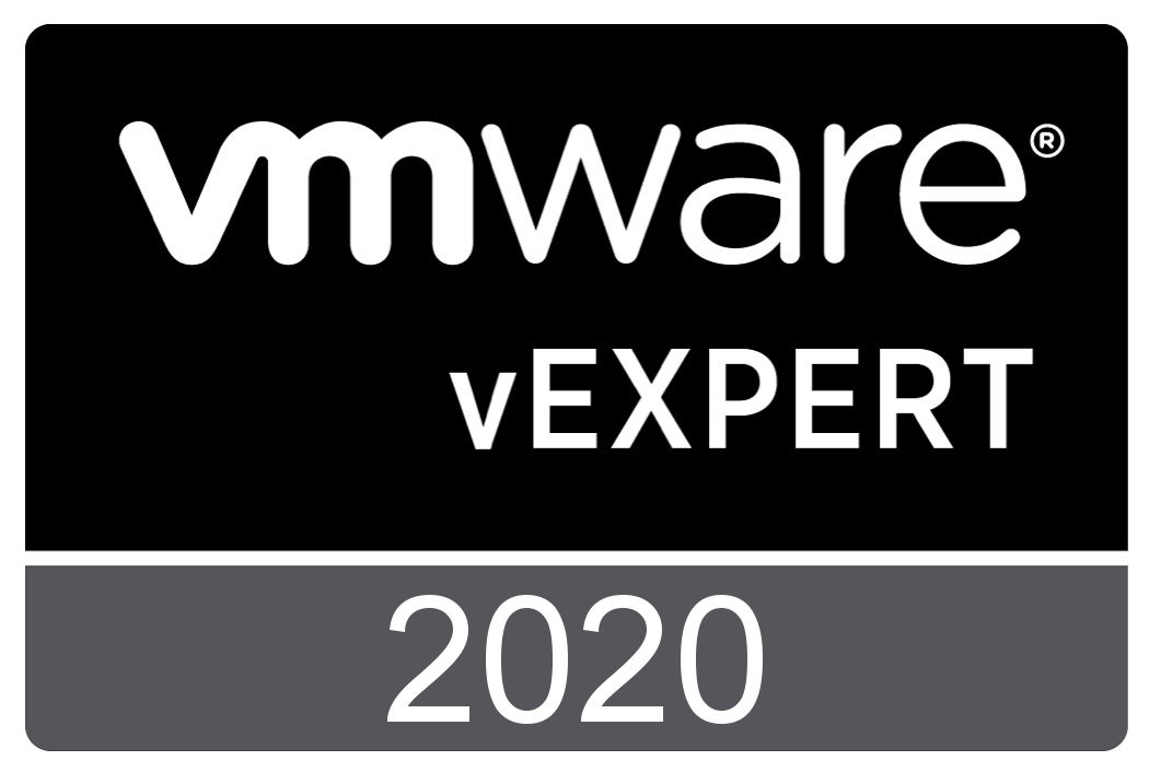 VMware vEXPERT 2020