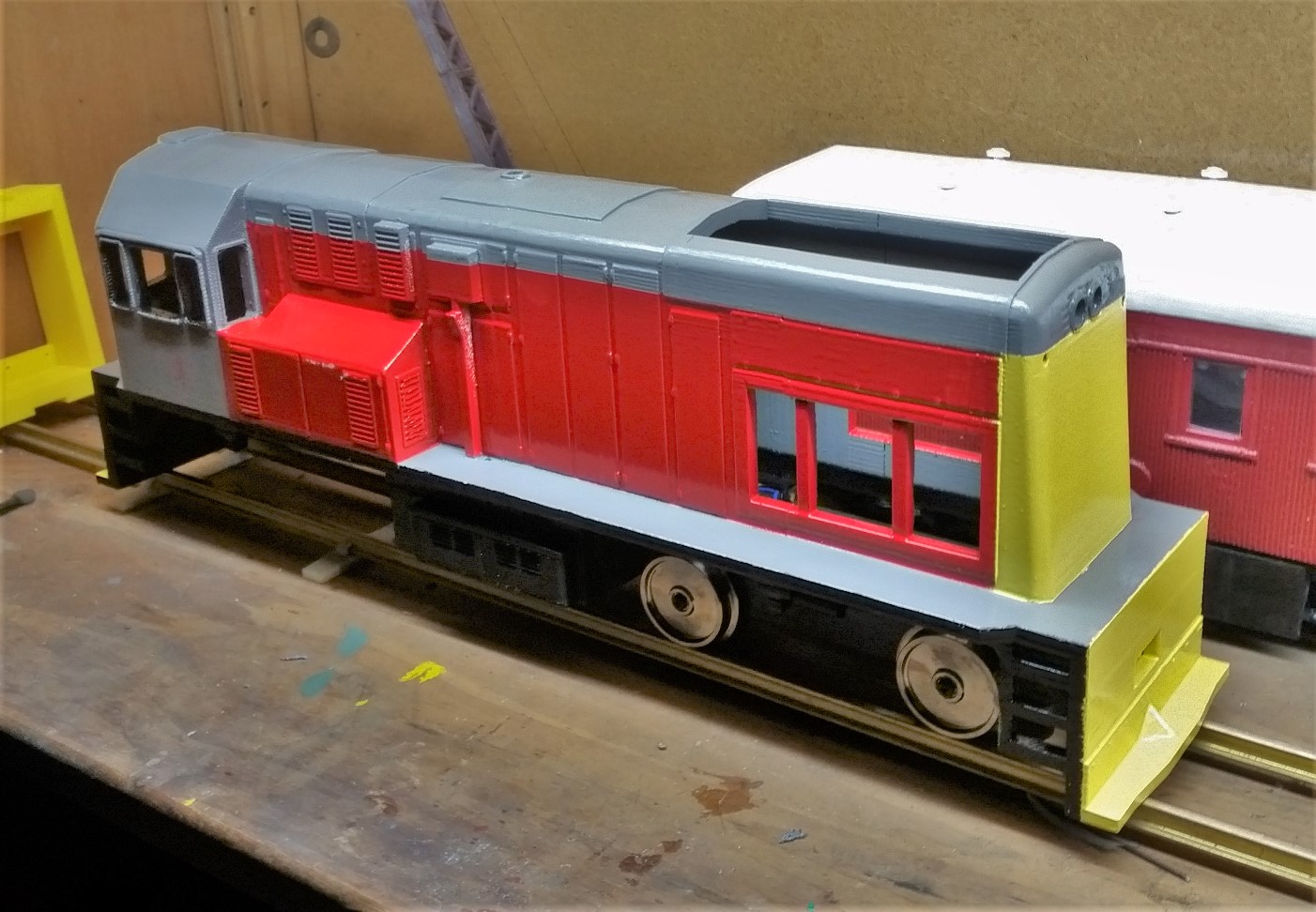 New Zealand Railway Models (Kiwi Trains) 124 3D Printed GE U10b (NZR