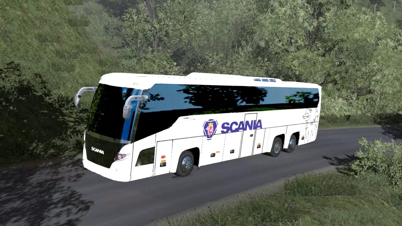 Mod Bus Scania Touring Project Euro Truck Simulator 2 v1.30.x Terbaru