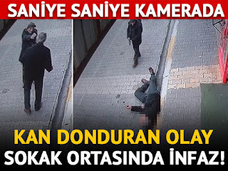Kan donduran olay! Sokak ortasında infaz