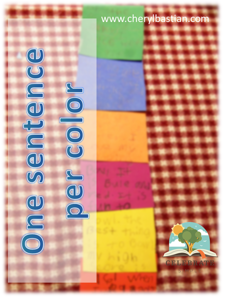 Celebrate Simple Writing Paragraphs for Little Learners