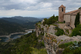 Santa Maria Church and swamp in Siurana