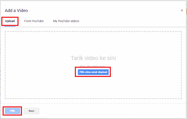 Cara Menambahkan Video pada Postingan Blog - Tutorial Blogger