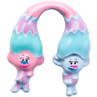  Trolls Satin and Chenille Charm available at StoriedCharms.origamiowl.com