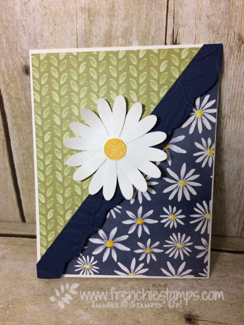 Daisy Punch, Delightful Daisy Designer Paper, Best Batch Punch, Frenchiestamps, Stampin'Up!