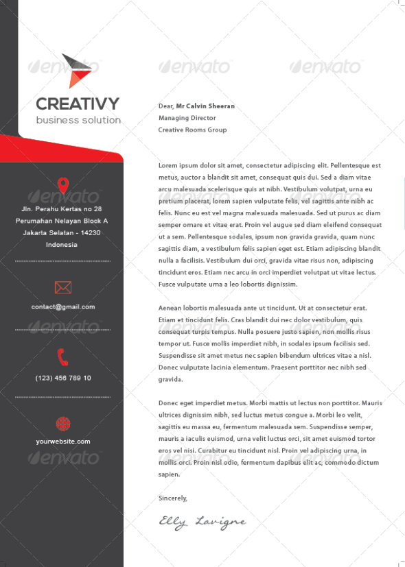 modern business letterhead 40 free premium letterhead templates in modern business letterhead 40 free premium letterhead templates in