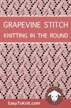 Lace Knitting In the round