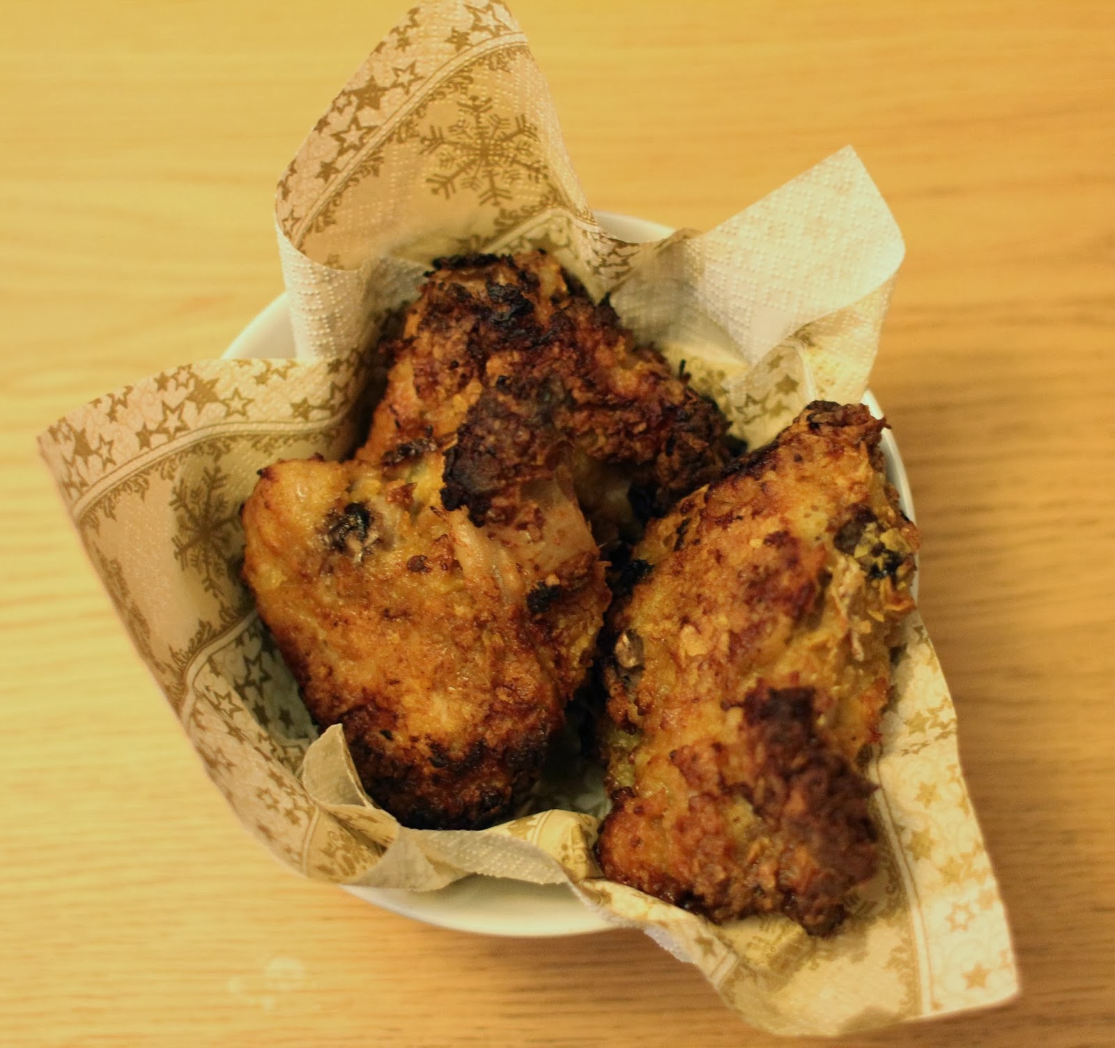 mamacook Simple Baked Southern Fried Chicken