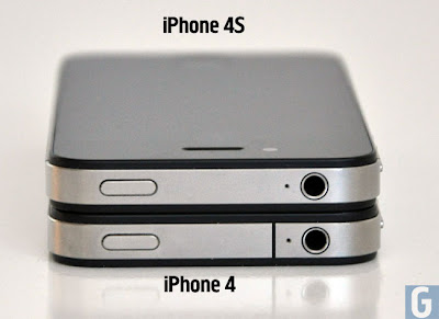 difference between iphone4 and 4s