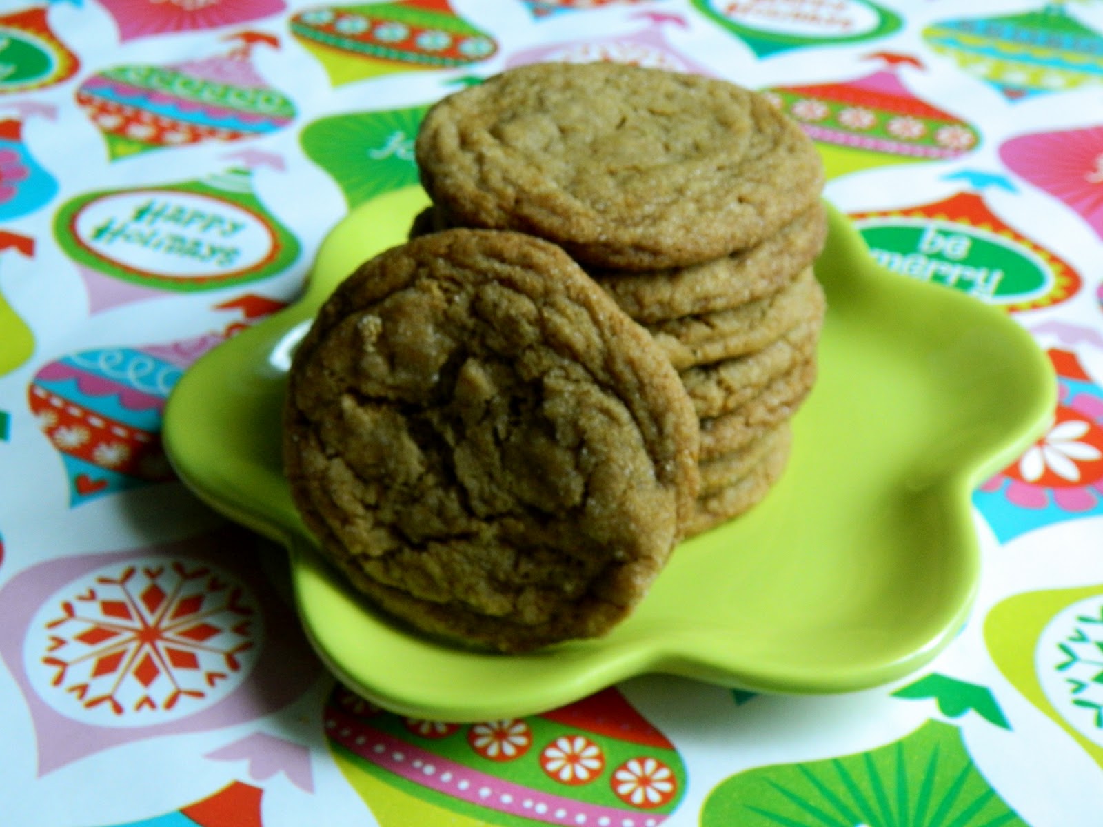 My Pretty Pink Mixer Ginger Molasses Cookies