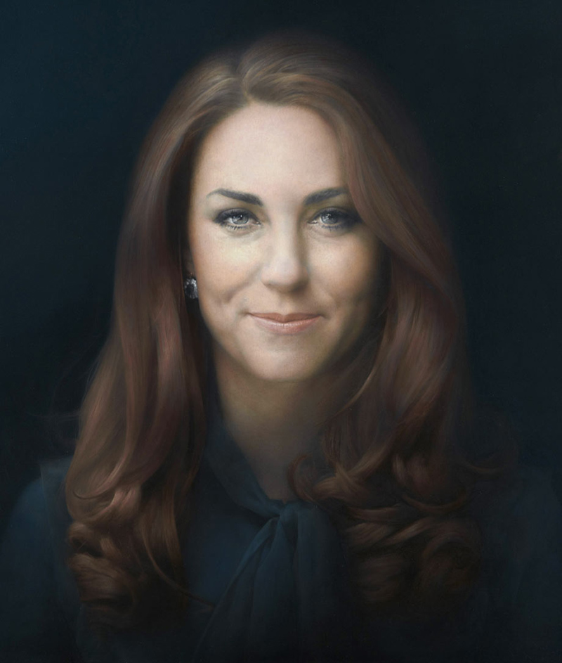 Kate Middleton's first official portrait