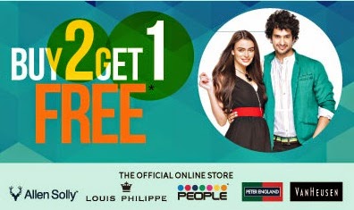 Trendin:  Buy 2 Get 1 Free Offer on  Top 6 Fashion Brands + Additional 10% Off for First time Customers