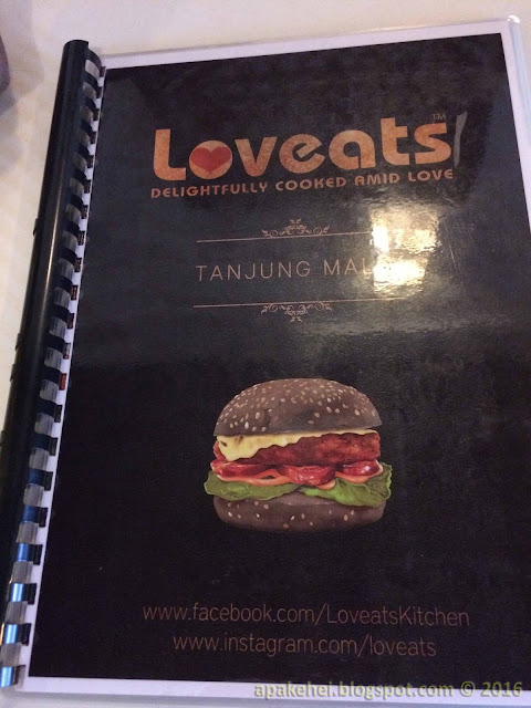 Loveats menu