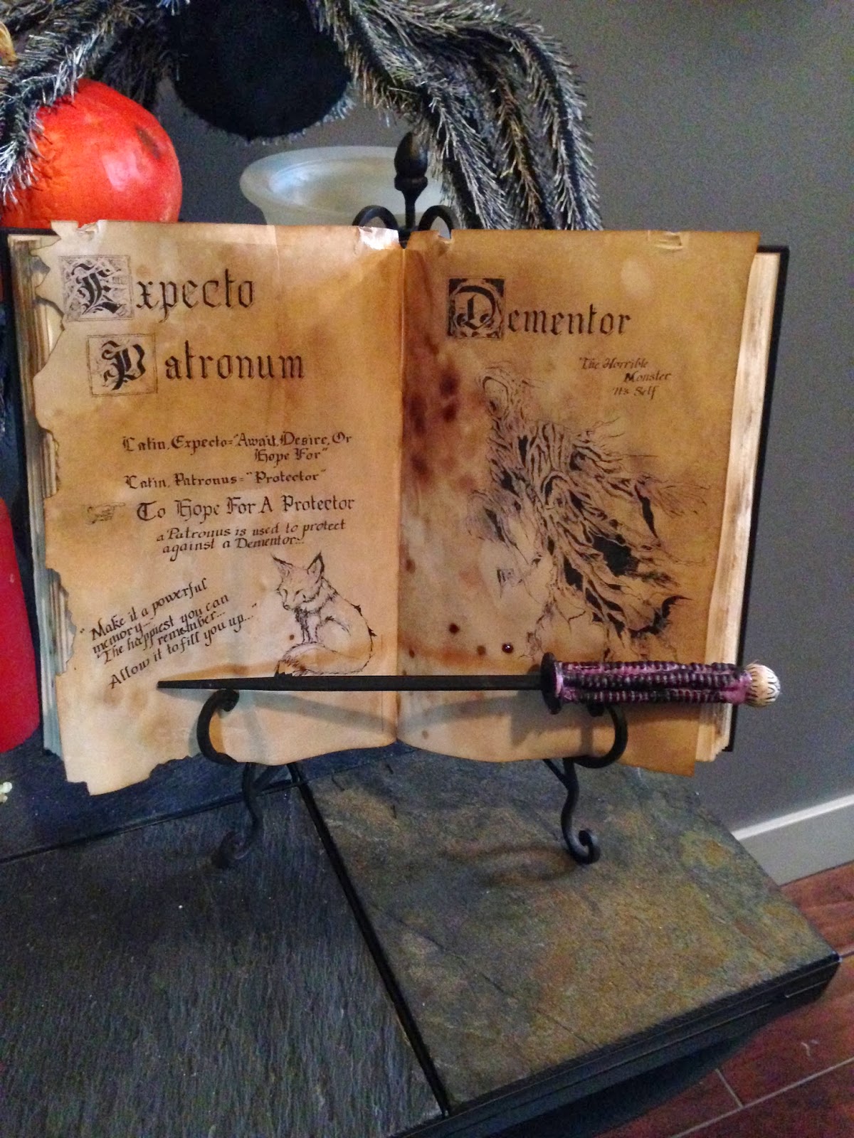 The Cozy Coffin Harry Potter Spell Book