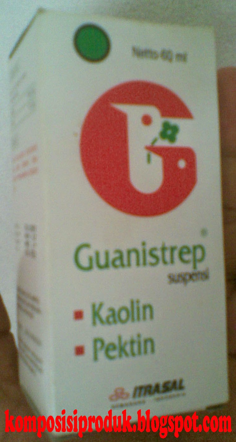 Guanistrep Suspensi