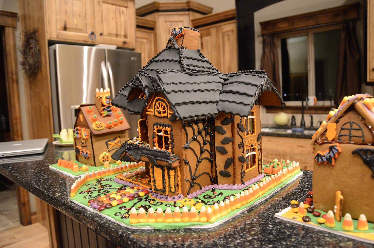 Laura Vanderbeek Haunted Gingerbread House