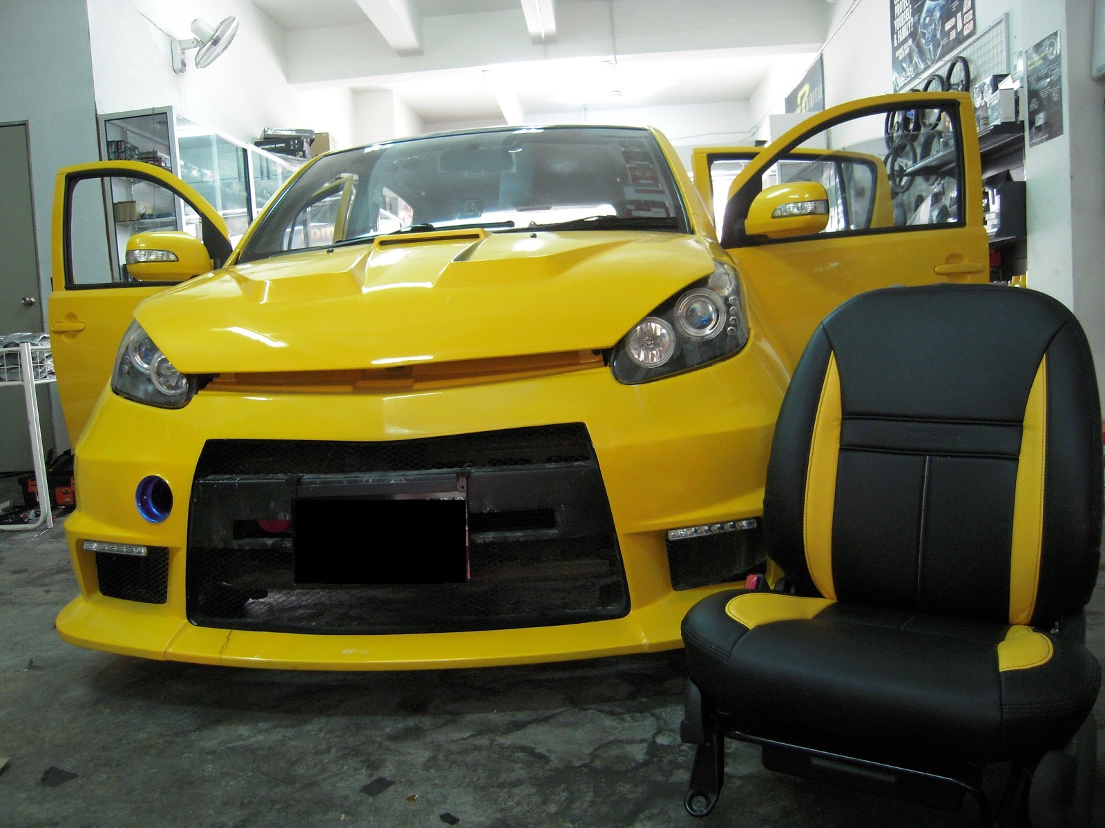 TCA AUDIO CAR ACCESSORIES MYVI SEAT COVER