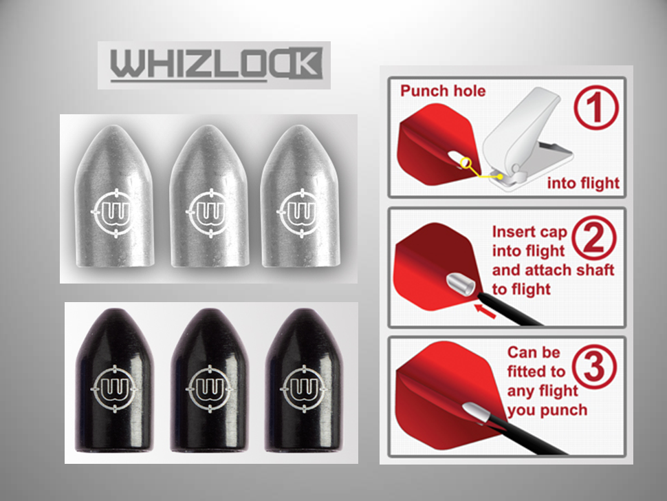 JPower Darts Store WINMAU WHIZLOCK Darts Shaft Caps