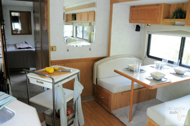 Motorhome of Organizing Made Fun's home tour Motorhome of Organizing Made Fun's home tour