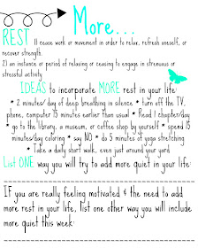 How to Get More Rest and Quiet this Year Get more rest this year with these easy ideas