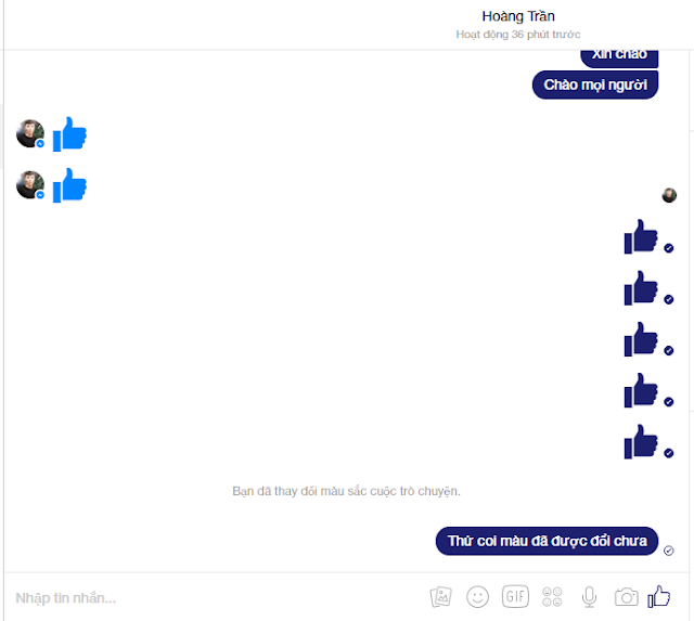 Thay đổi màu nền chat Facebook Messenger Thay đổi màu nền chat Facebook Messenger