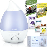 Aennon: Premium Cool Mist Ultrasonic Humidifier w/ Aroma Essential Oil Diffuser Aennon: Premium Cool Mist Ultrasonic Humidifier w/ Aroma Essential Oil Diffuser