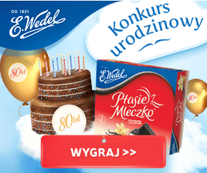 Wygraj Ptasie Mleczko® w opakowaniu upamiętniającym 80-lecie - 80 szt. czeka Konkurs