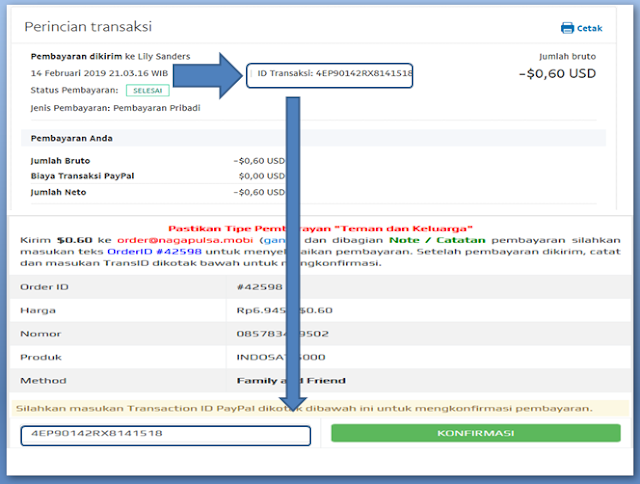 Cara membeli pulsa secara online bayar pakai paypal Cara membeli pulsa secara online bayar pakai paypal