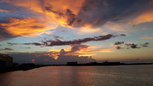 Sonnenuntergang an der Space Coast