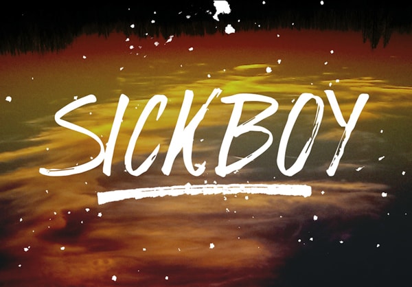 SickBoy – Free Brush Font Brush font terbaik 2017 - SickBoy – Free Brush Font