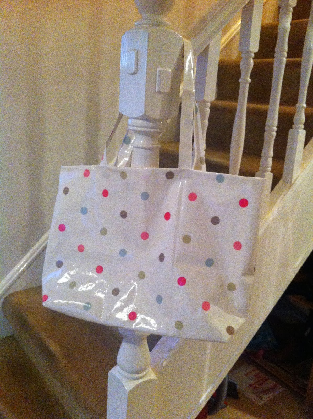 KraftyKat Sewing with oilcloth