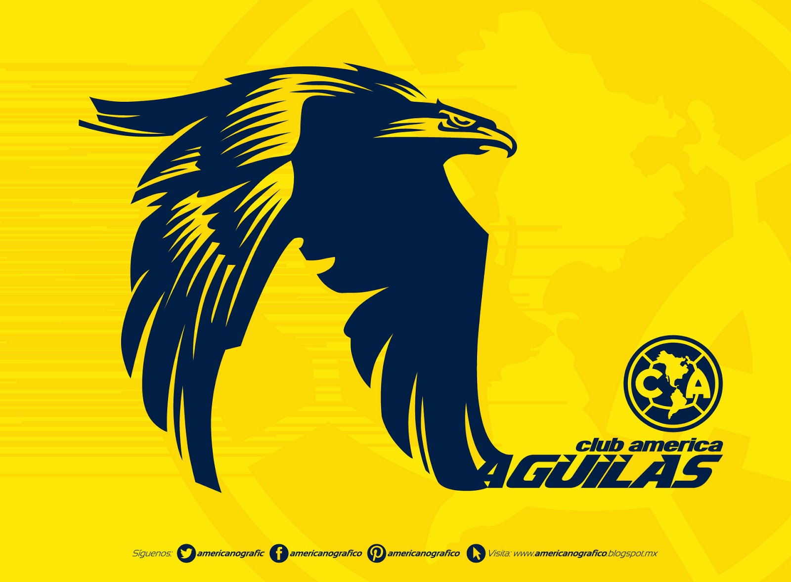 AMERICAnografico: Club América • Águilas ••• 250114CTG